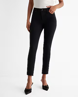 Mid Rise Black Skinny Jeans | Express