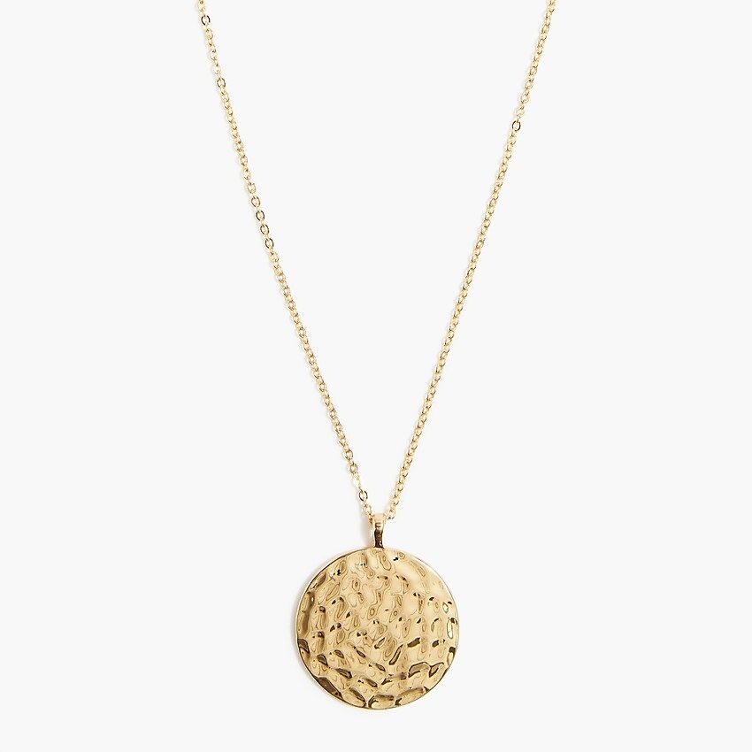 Gold pendant statement necklace | J.Crew Factory