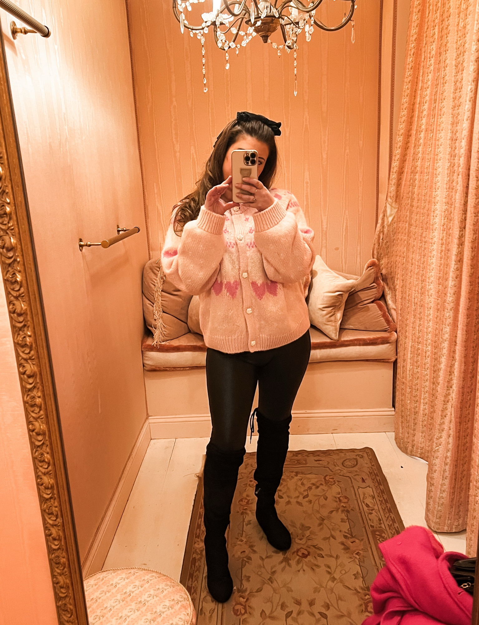 Loveshackfancy x Madison Ave nyc 🩷✨🎀 
Valentines sweater 
Love shack fancy 
NYC 
Madison Avenue 
Boutique Style 
Valentine’s winter looks 

#LTKStyleTip #LTKGiftGuide #LTKSeasonal