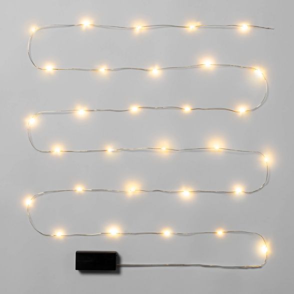 30ct Battery Operated LED Dewdrop String Lights - Wondershop™ | Target