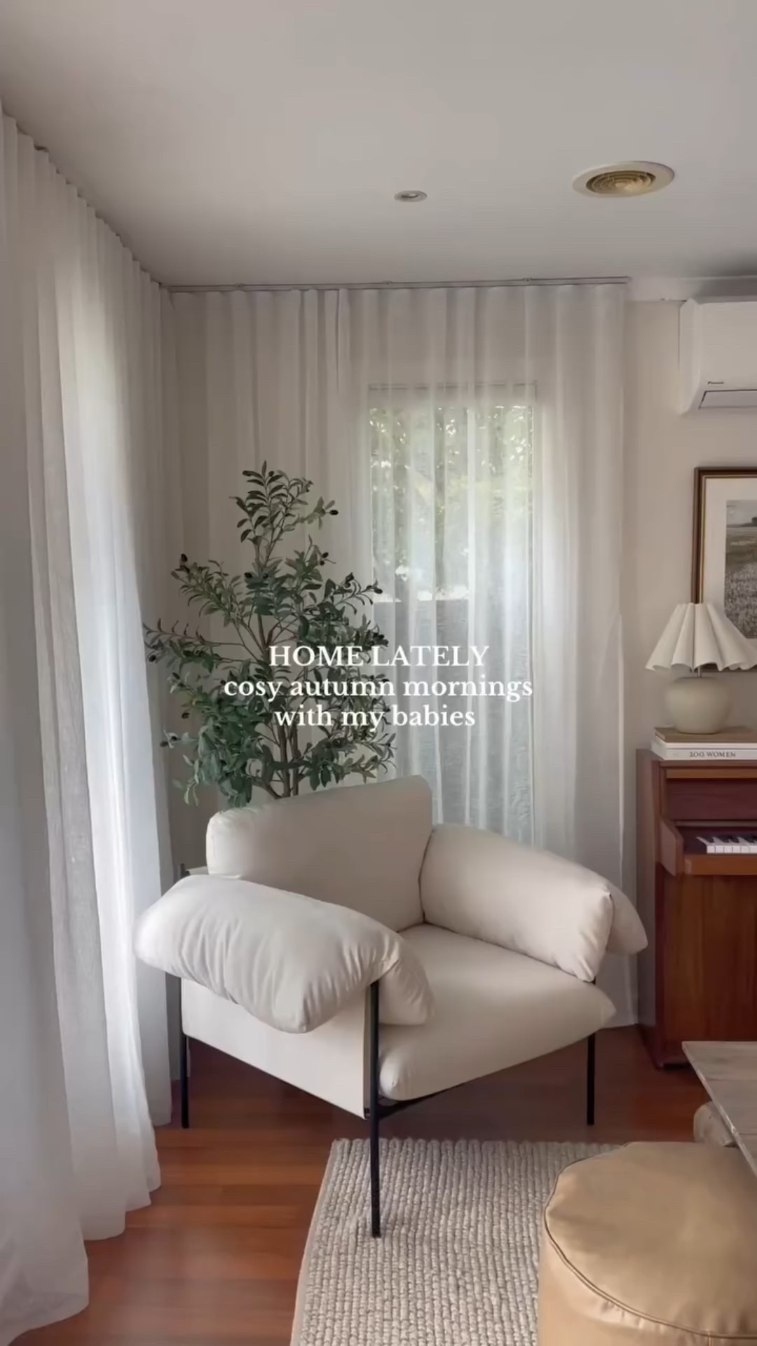 Predicting that when winter comes it wont just be mornings but it will be cosy days at home, so I’m trying to layer up the house with a bit more warmth with texture and warm tones knowing we’ll spend so much time inside! 🤍 I always feel so at peace here!

#homestyle #homedecorideas #homestylinginspo #homediy #loungelovers #jameslane #jameslanedesign #interiors #australianhomes #australianhomedesign #interiordecor 
#mumsofmelbourne #neutralstyle #melbourneblogger

#LTKhome #LTKfamily #LTKaustralia