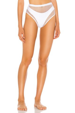 superdown Lorna Mesh Bottom in White from Revolve.com | Revolve Clothing (Global)