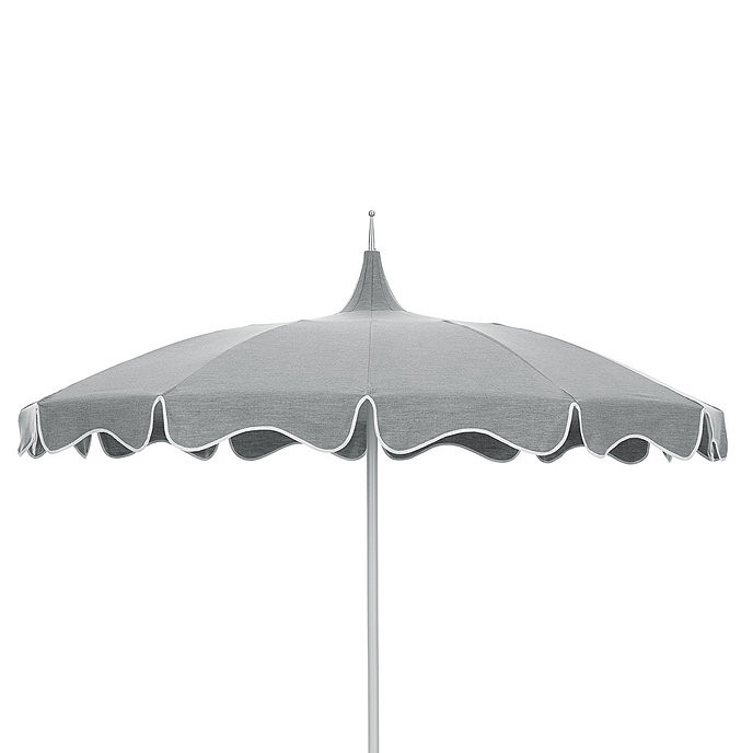 Pacific Pagoda 8.5 Ft Patio Umbrella With Trim | Ballard Designs, Inc.