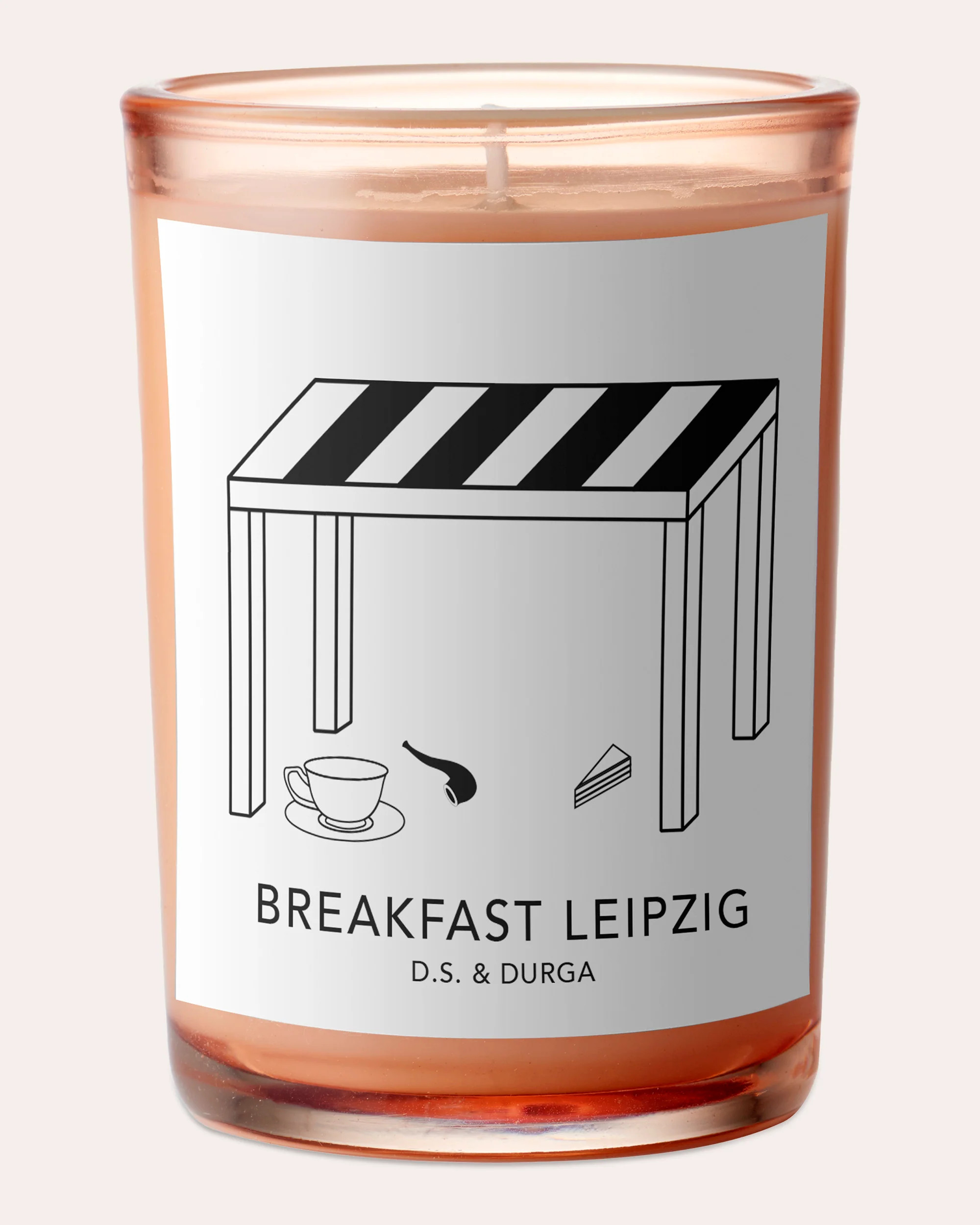 D. S. & DURGA Breakfast Leipzig Candle 7oz Leather/Cotton | Olivela