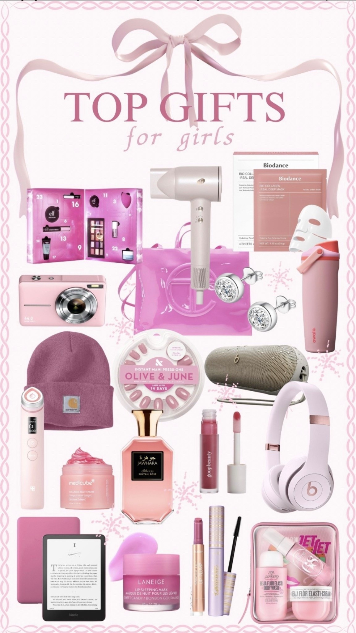 Top gifts for girls from Amazon

#gift #giftidea #holidays #beauty #makeup #pink #amazon #girl 

#LTKGiftGuide #LTKHoliday #LTKBeauty

#LTKFindsUnder100 #LTKselfcare #LTKSeasonal