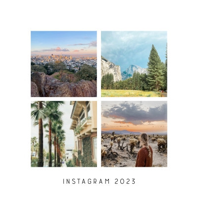 Photo Book: Instagram Book Glossy Hardcover, 8.5"" x 8.5"", Mixbook | Mixbook
