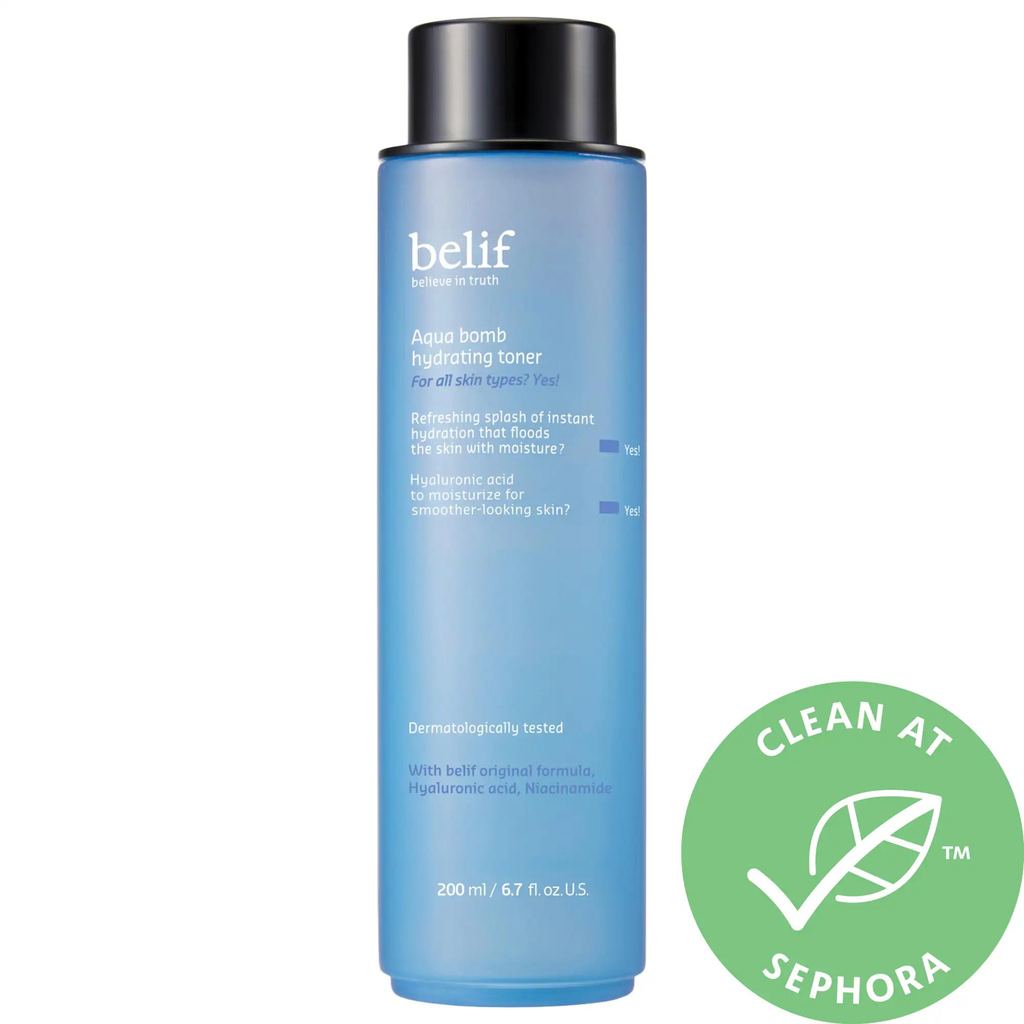 belif Aqua Bomb Hydrating Toner 6.75 oz/ 200 mL | Sephora (US)