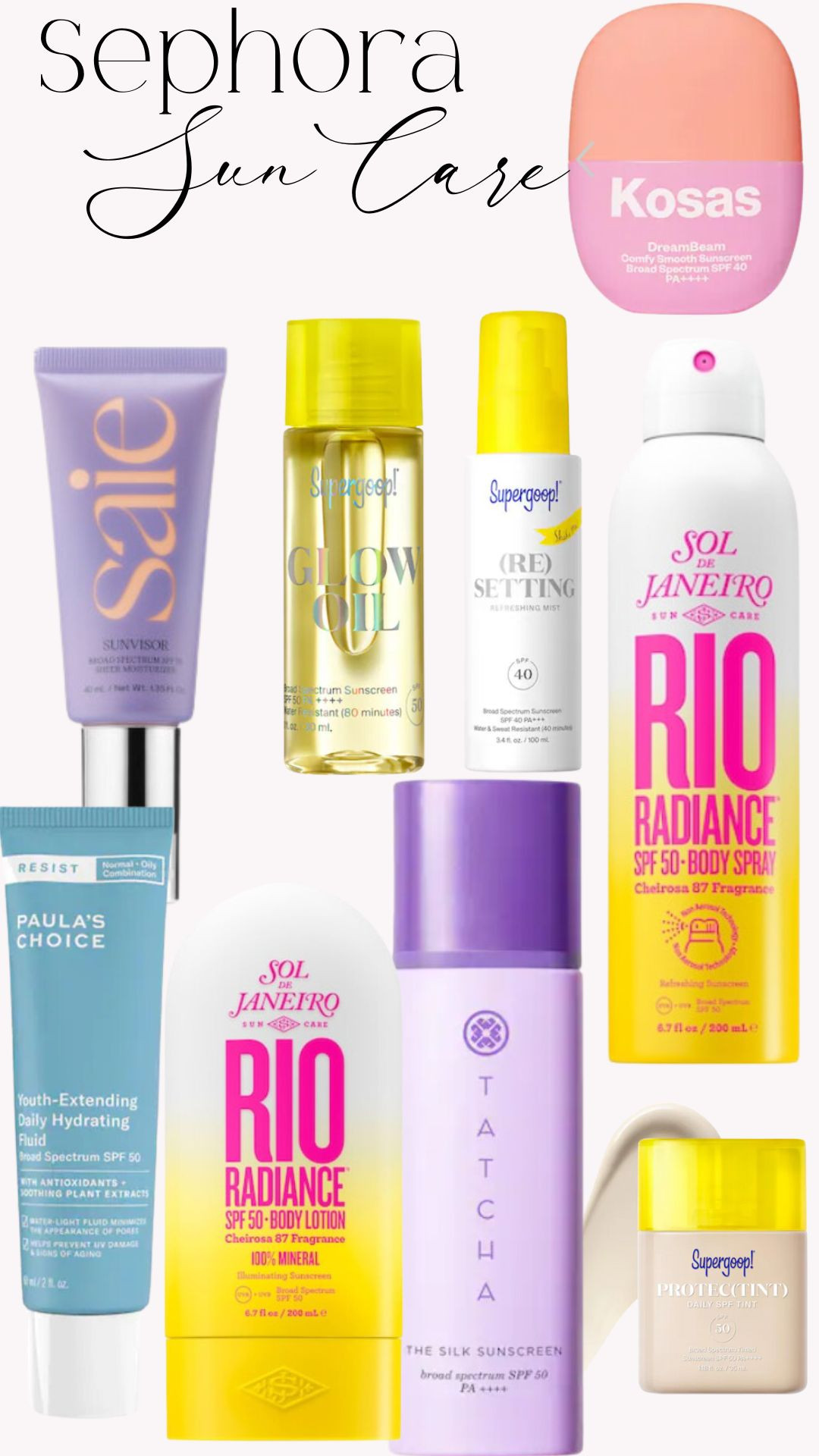 "Sunscreen: Your skin's BFF ☀️ Protect your glow with this lightweight, non-greasy SPF 50. Perfect for daily use under makeup or on its own. #SkincareMustHave #SPFDaily 

 #LTKGiftGuide #LTKHoliday #LTKBeauty