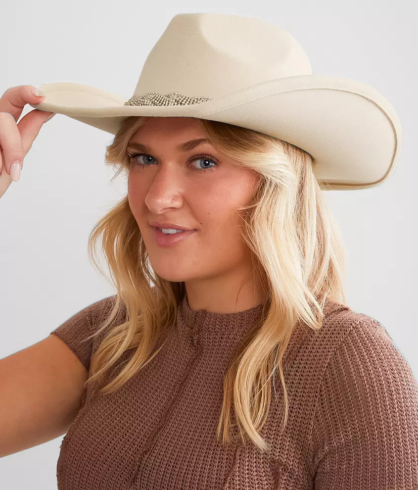Rhinestone Band Cowboy Hat | Buckle
