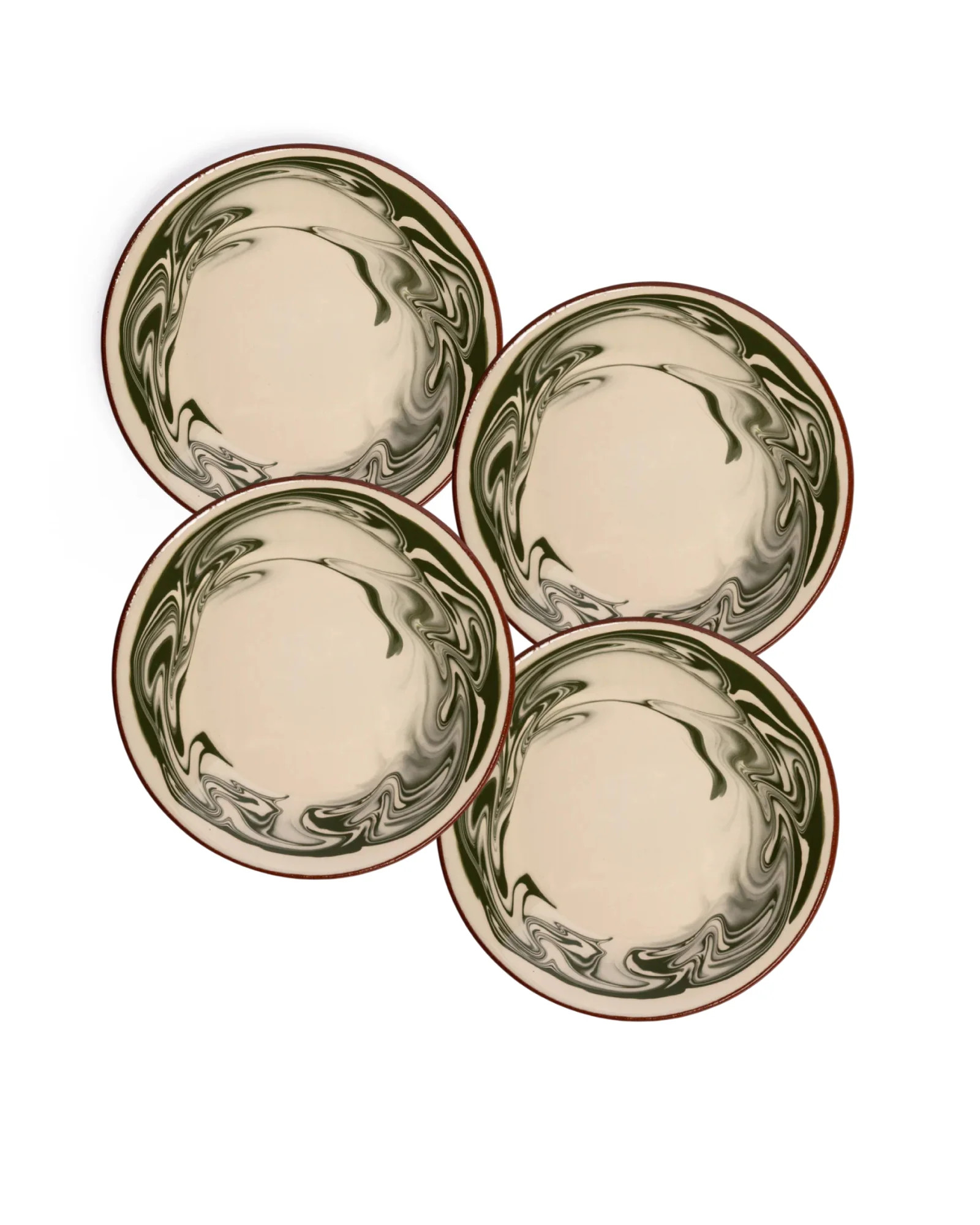 Marbre Marbled Dinner Plate | Sharland England by Louise Roe | Sharland England