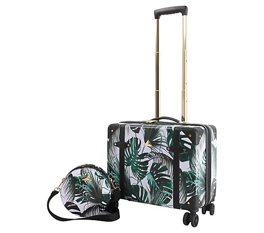Triforce Hepburn 2pc's Set Palm Leaf | QVC