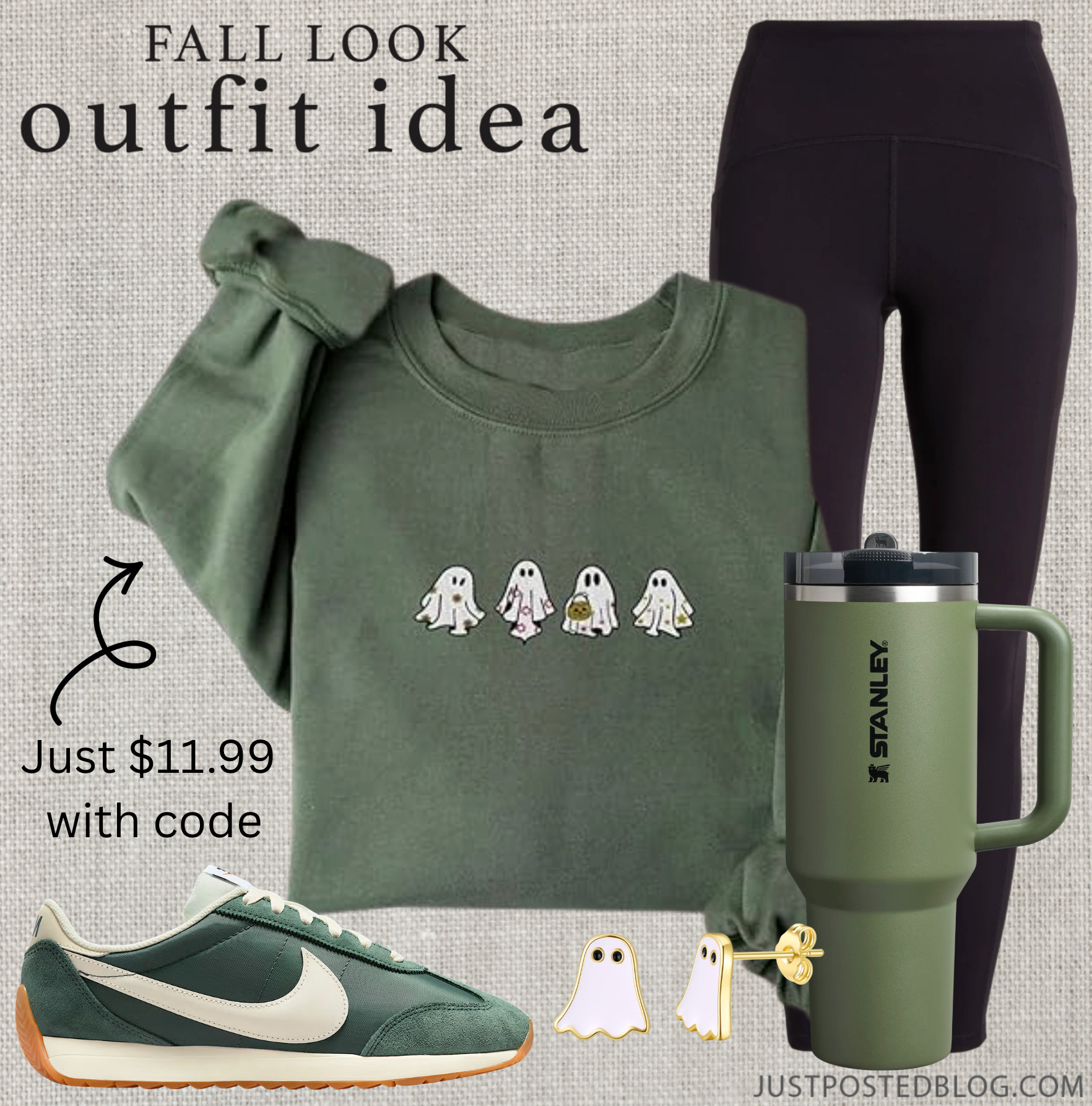 Halloween outfit idea - code XLL4R4YA will drop the price of the sweatshirt to $11.99 

 #LTKHalloween #LTKFindsUnder50