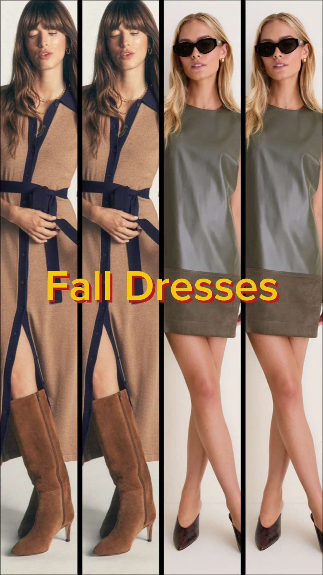 Falling for textures this season. 🍂 There is nothing quite like a sleek midi dress paired with tall boots to transition perfectly into cooler weather. Effortless, elevated, and exactly what my wardrobe needed for autumn. 
Shop my full look by clicking below!  #fallfashion #autumnstyle #elevatedbasics #falloutfitinspo

#LTKOver40 #LTKTravel #LTKWorkwear