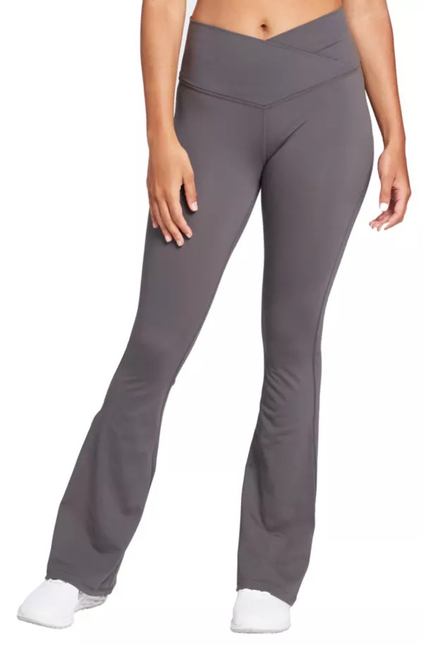 DSG Women's Momentum Wrap Waist Flare Leggings | Dick's Sporting Goods