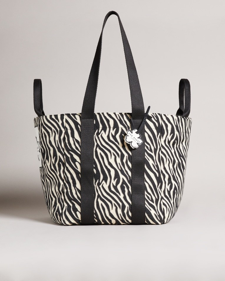 Zebra Detail Large Nylon Tote | Ted Baker (US)