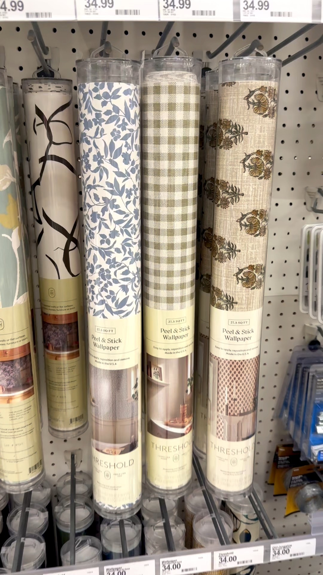 The cutest peel and stick wallpapers and such a good price!

I’m loving the block print and gingham check! 

These would be so cute in any room, in the back of a bookcase or china cabinet, to cover a matboard inside a picture frame, etc. 



#LTKFindsUnder50 #LTKStyleTip #LTKHome