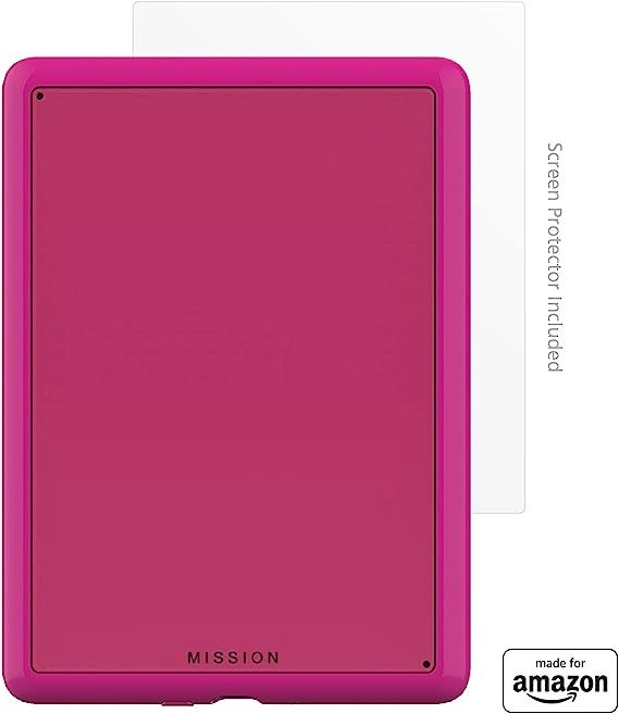 Made for Amazon, Clear Case in Raspberry with Screen Protector for Kindle Paperwhite & Kindle Pap... | Amazon (US)
