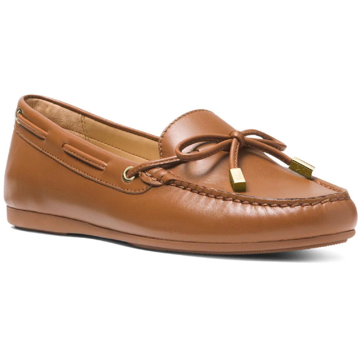Sutton Moc Womens Leather Slip On Moccasins | Shop Simon