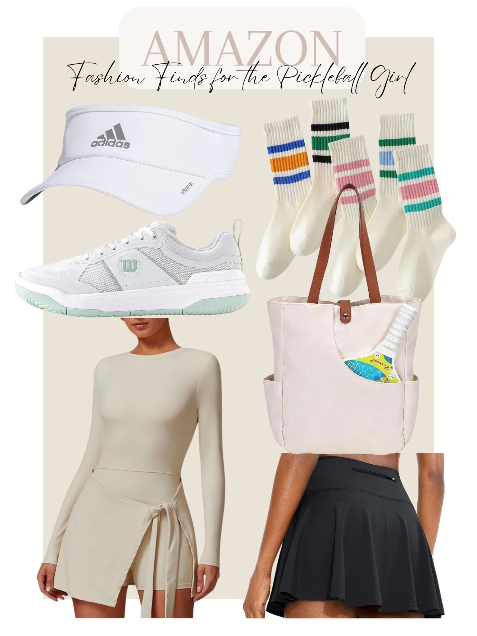 Fashion finds for the pickleball girl #pickleball #amazonfashion #athleticoutfit 

#LTKfitnessgoals #LTKActive