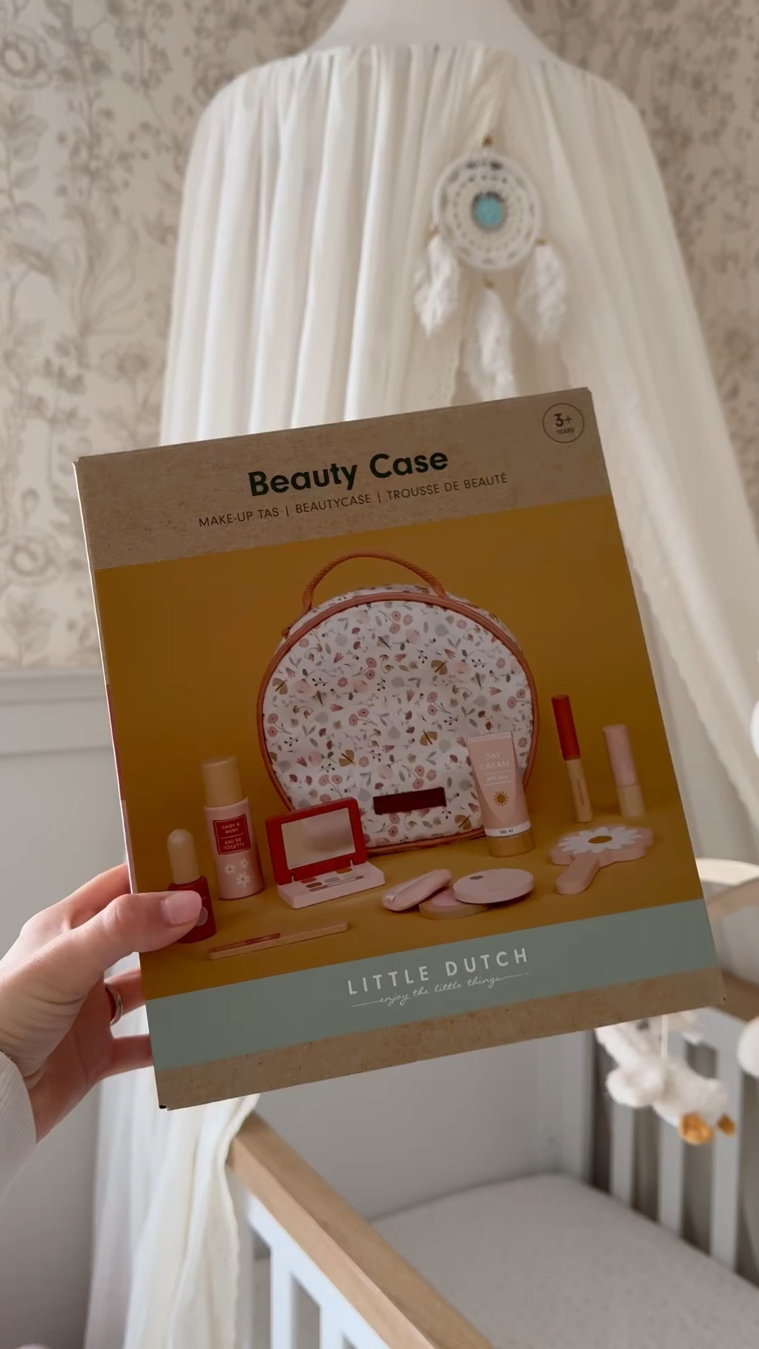If your daughter is anything like mine and loves to watch you do your makeup / steal your makeup then this is the perfect gift. 

Little Dutch honestly do the sweetest toys - my daughter absolutely loves this set and keeps pretending to do my husband and I’s makeup with it 💗 

#babytoys #toys #babygifts #babygirl #littledutch #woodentoys #littlegirl #daughter

#LTKkids #LTKbaby #LTKgiftguide