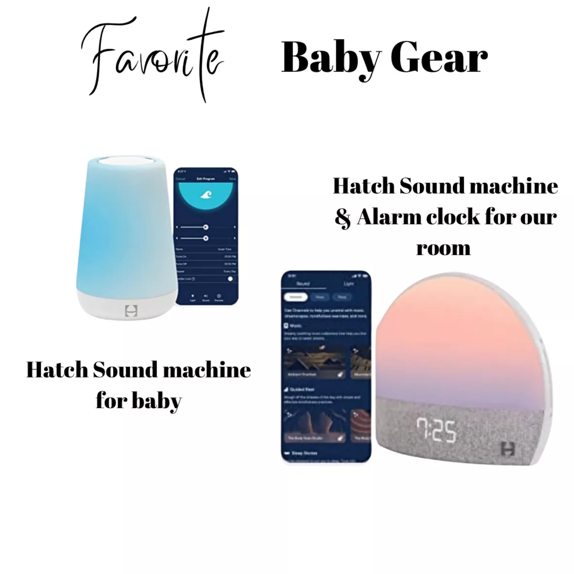Hatch Rest Baby Sound Machine, … curated on LTK
