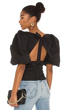 LPA Suzette Top in Black from Revolve.com | Revolve Clothing (Global)