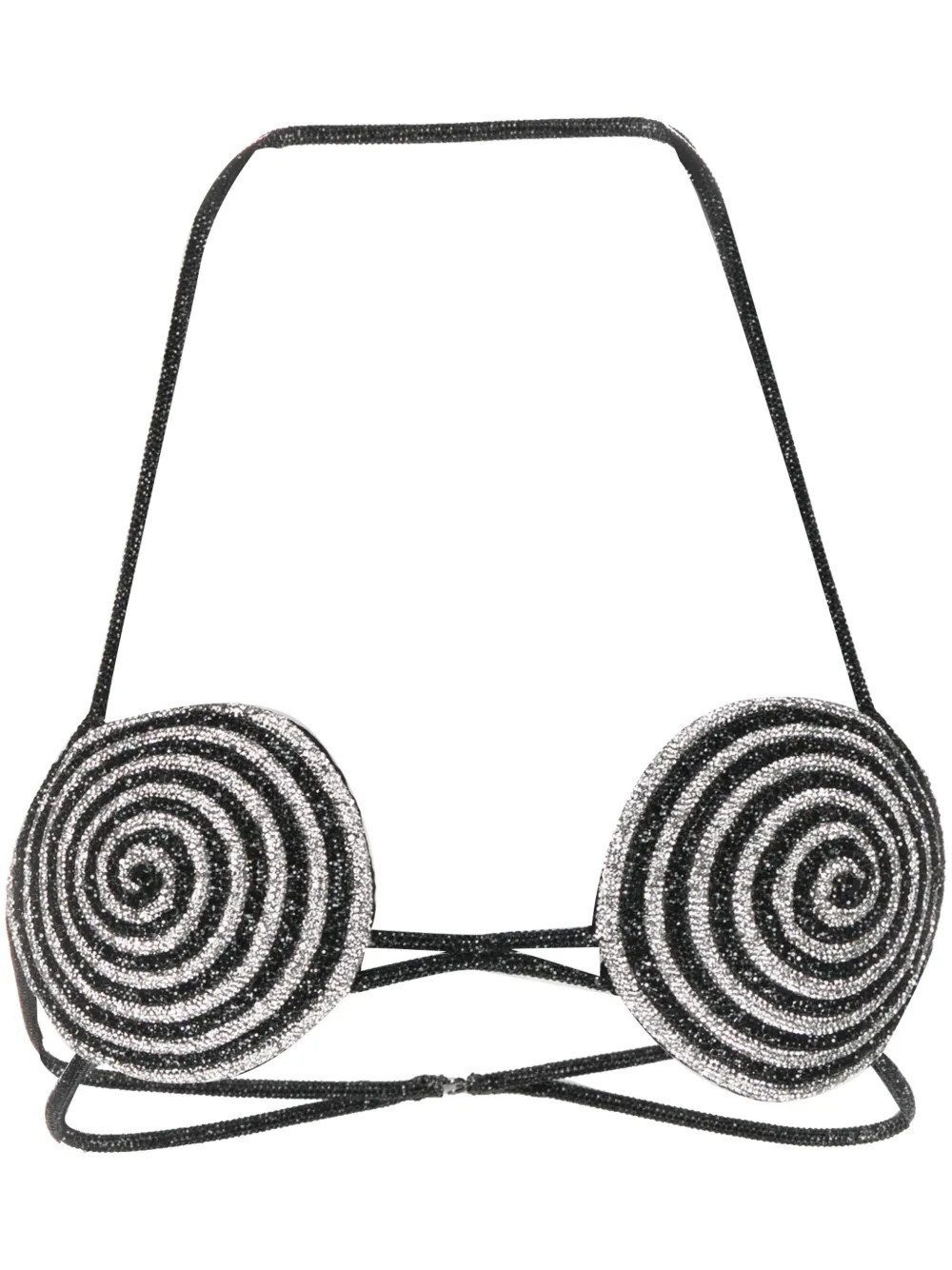 Nuè Serenity rhinestone-embellished Top - Farfetch | Farfetch Global