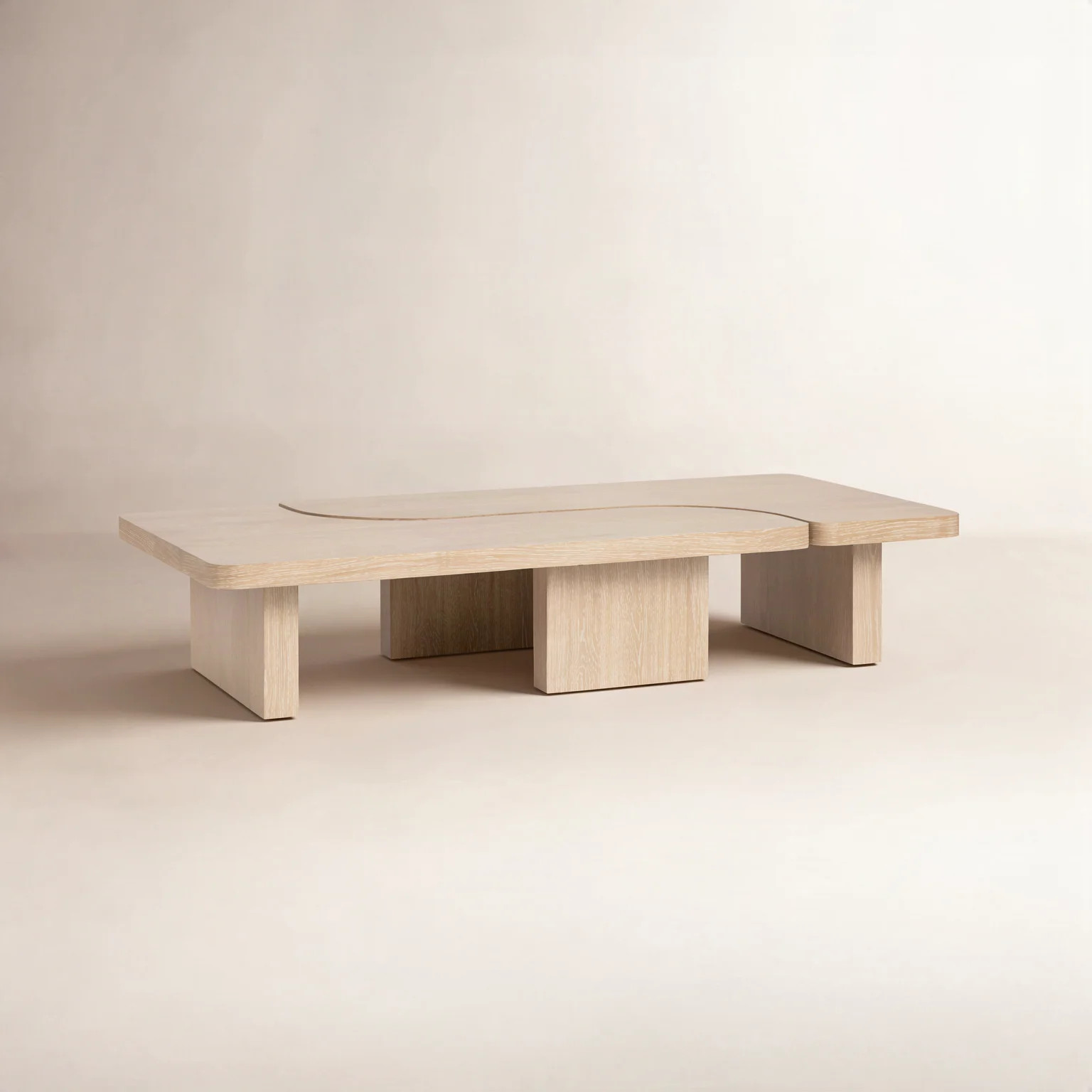 Solid Wood Single Coffee Table | AllModern