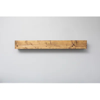 Oldfield New Wood Floating Shelf Gracie Oaks Size: 4.25" H x 64" W x 6" D, Finish: Provincial | Wayfair North America