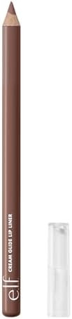 e.l.f. Cream Glide Lip Liner, Highly-Pigmented Pencil For Shaping & Sculpting Lips, Semi-Matte Fi... | Amazon (US)