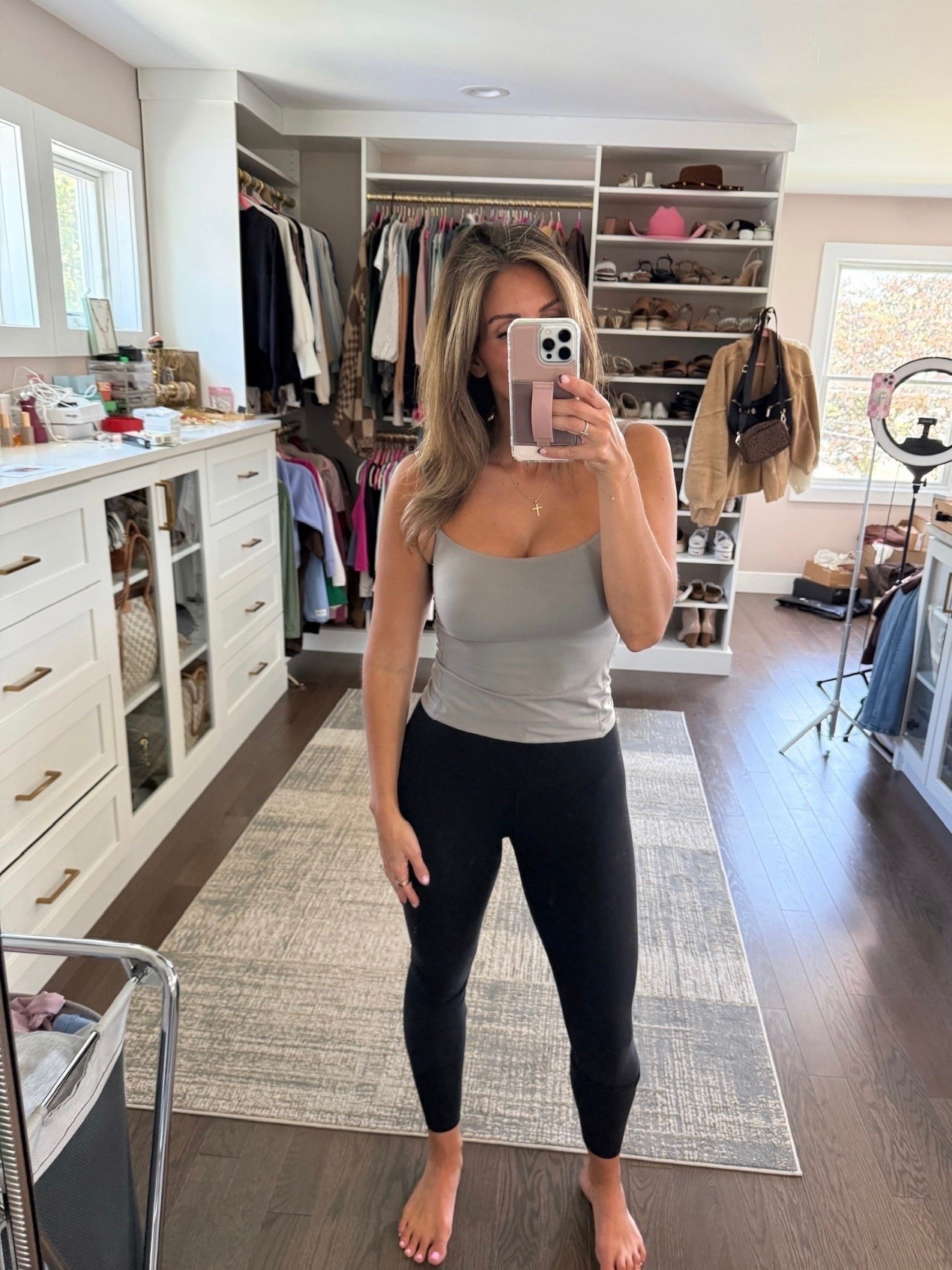 Loving this tank top! It’s so supportive!

#LTKActive #LTKmorningroutine #LTKfitnessgoals