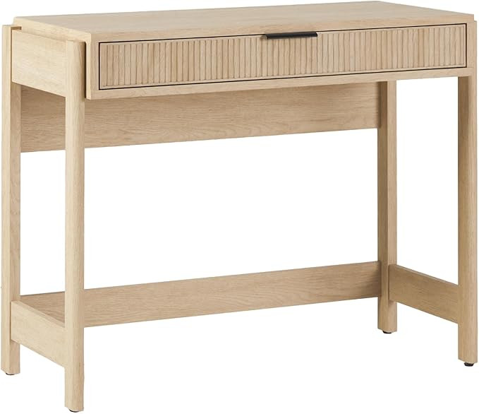 Walker Edison Writing Desk with Drawer Spacious Desktop Complementary in Living Spaces, 38 Inch, ... | Amazon (US)