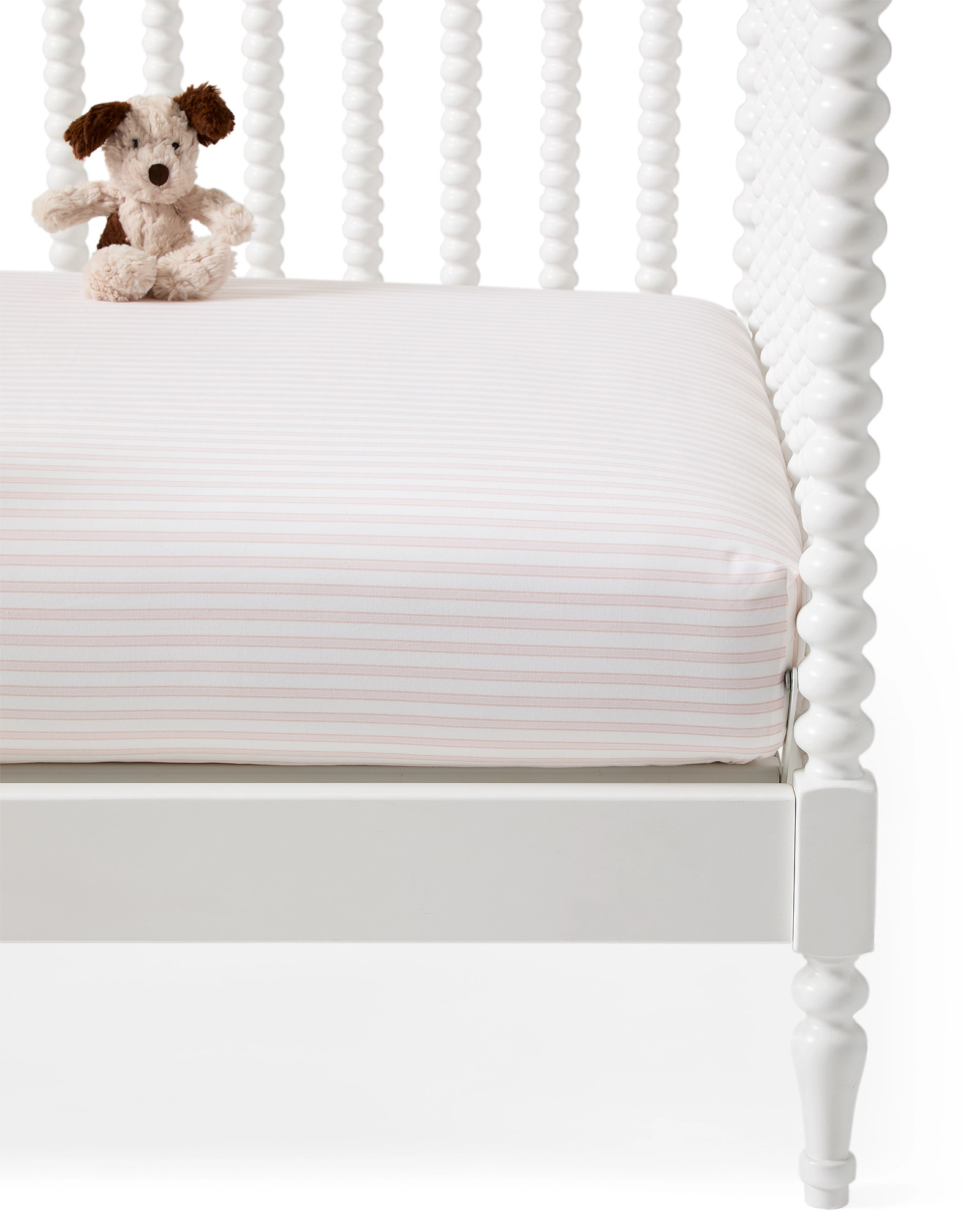 Oxford Stripe Crib Sheet | Serena and Lily