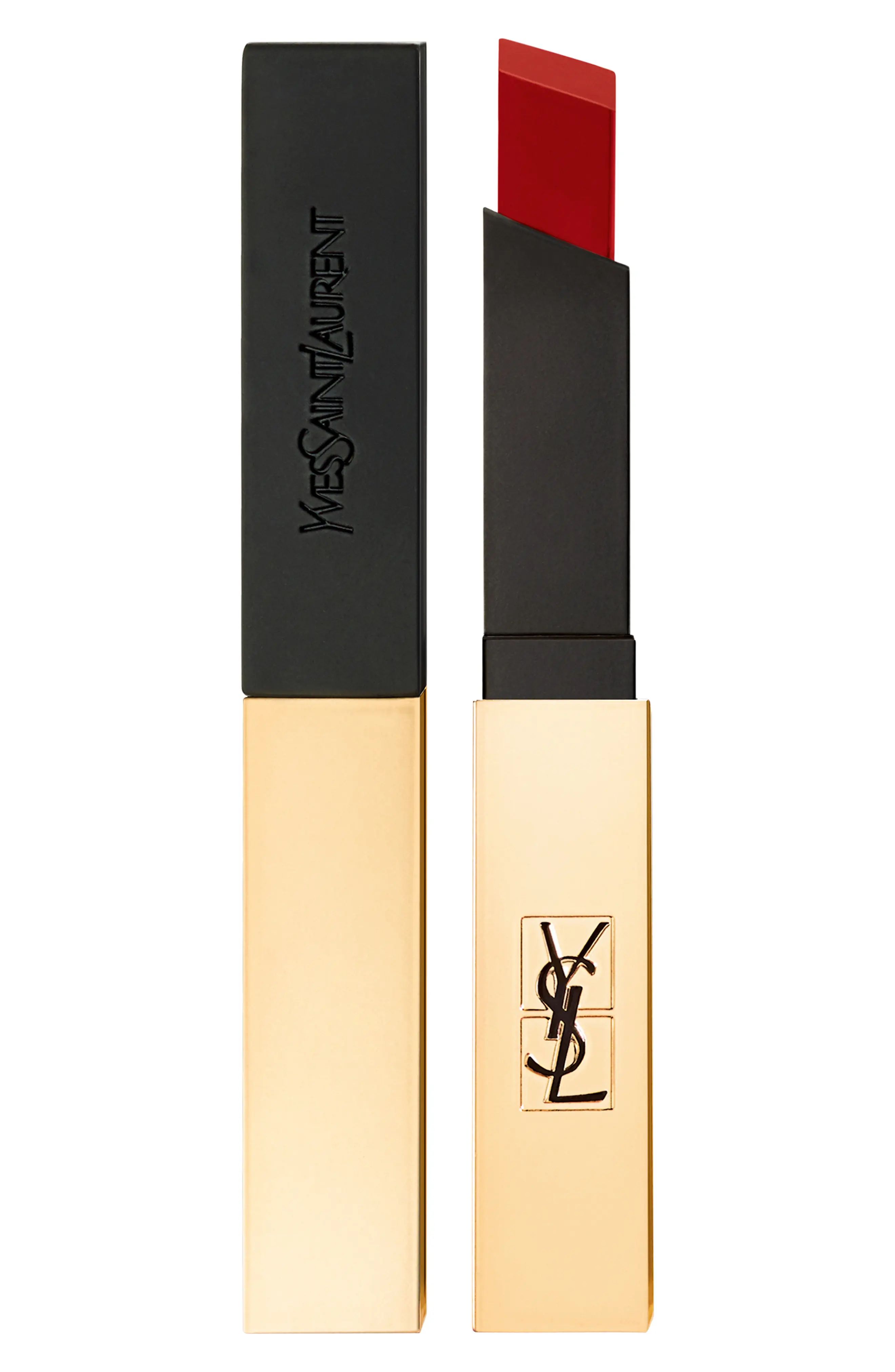 Yves Saint Laurent Rouge Pur Couture The Slim Matte Lipstick in 33 Orange Desire at Nordstrom | Nordstrom