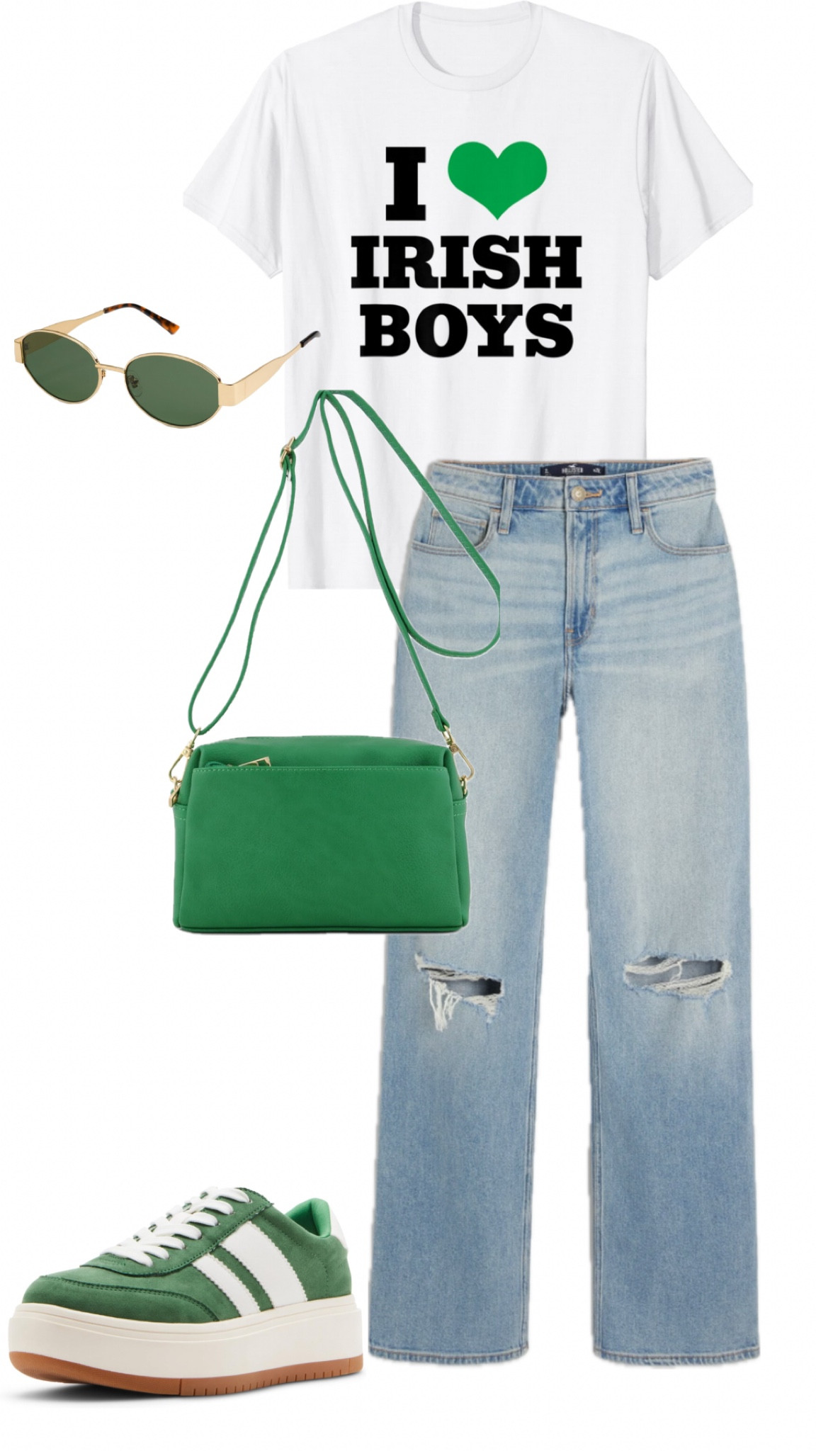 St Patrick’s day outfit, st paddy’s game, green outfit, Irish boys, green purse, day drinking outfit

#LTKstyletip #LTKsalealert #LTKparties
