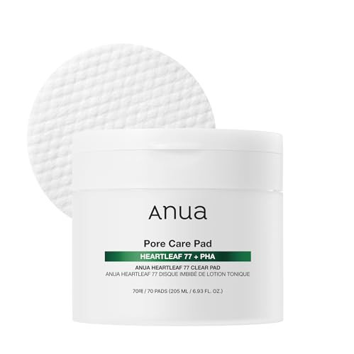ANUA Heartleaf 77 Toner Pad 70 Sheets, PHA Dead Skin Care Low pH Daily Toner Pad exfoliating | Amazon (US)