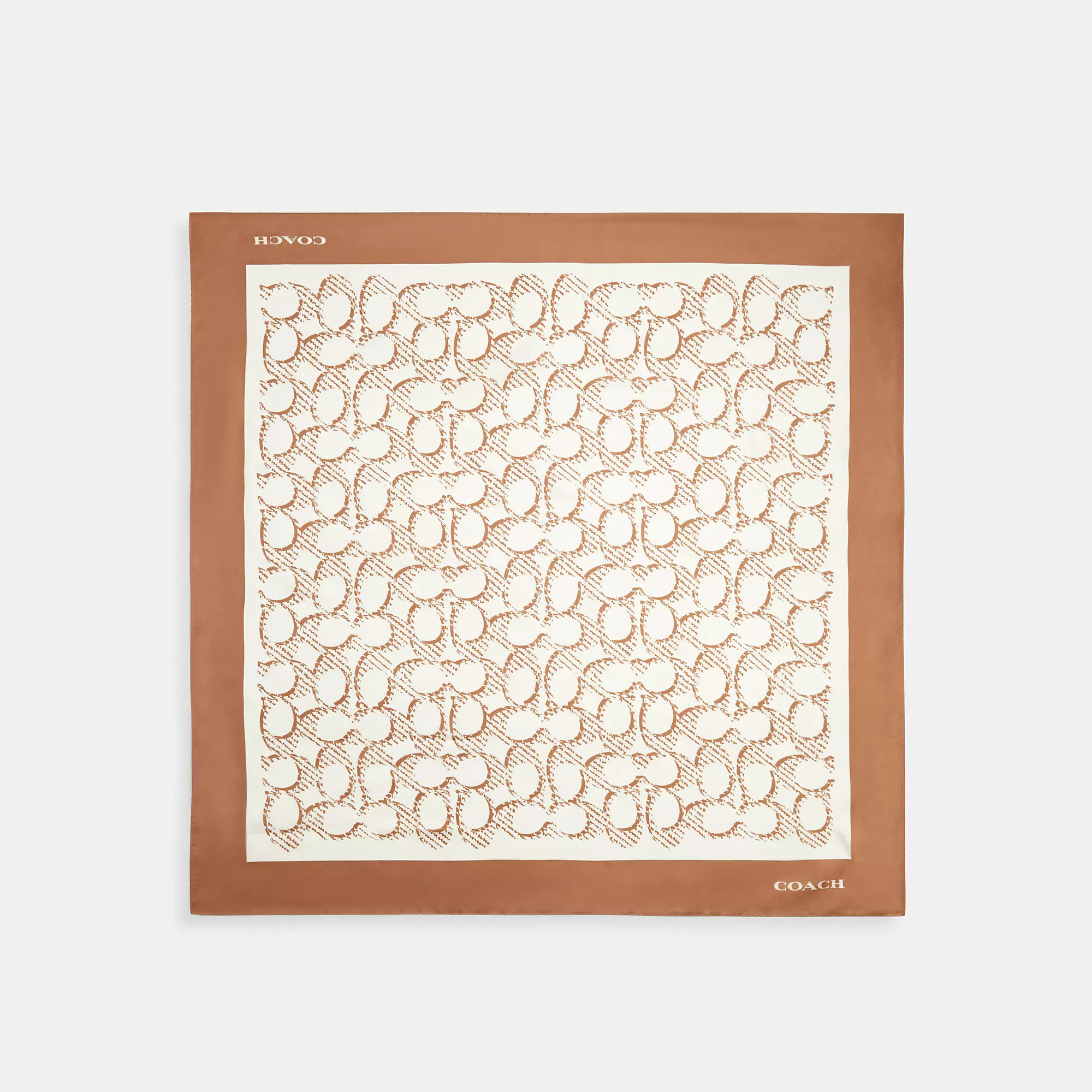 Signature Silk Square Scarf | Coach (US)