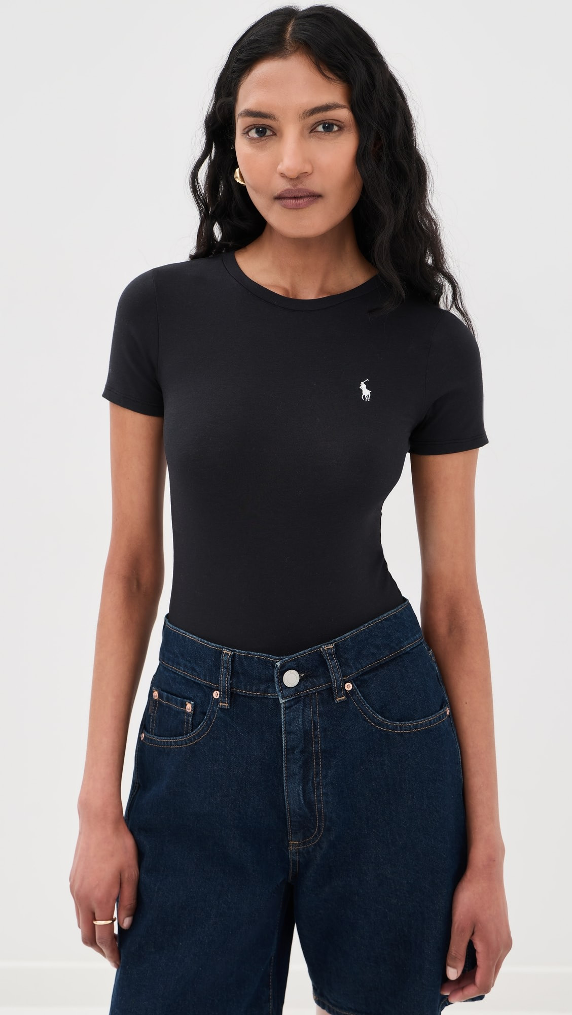 Polo Ralph Lauren Short Sleeve Thong Bodysuit | Shopbop | Shopbop