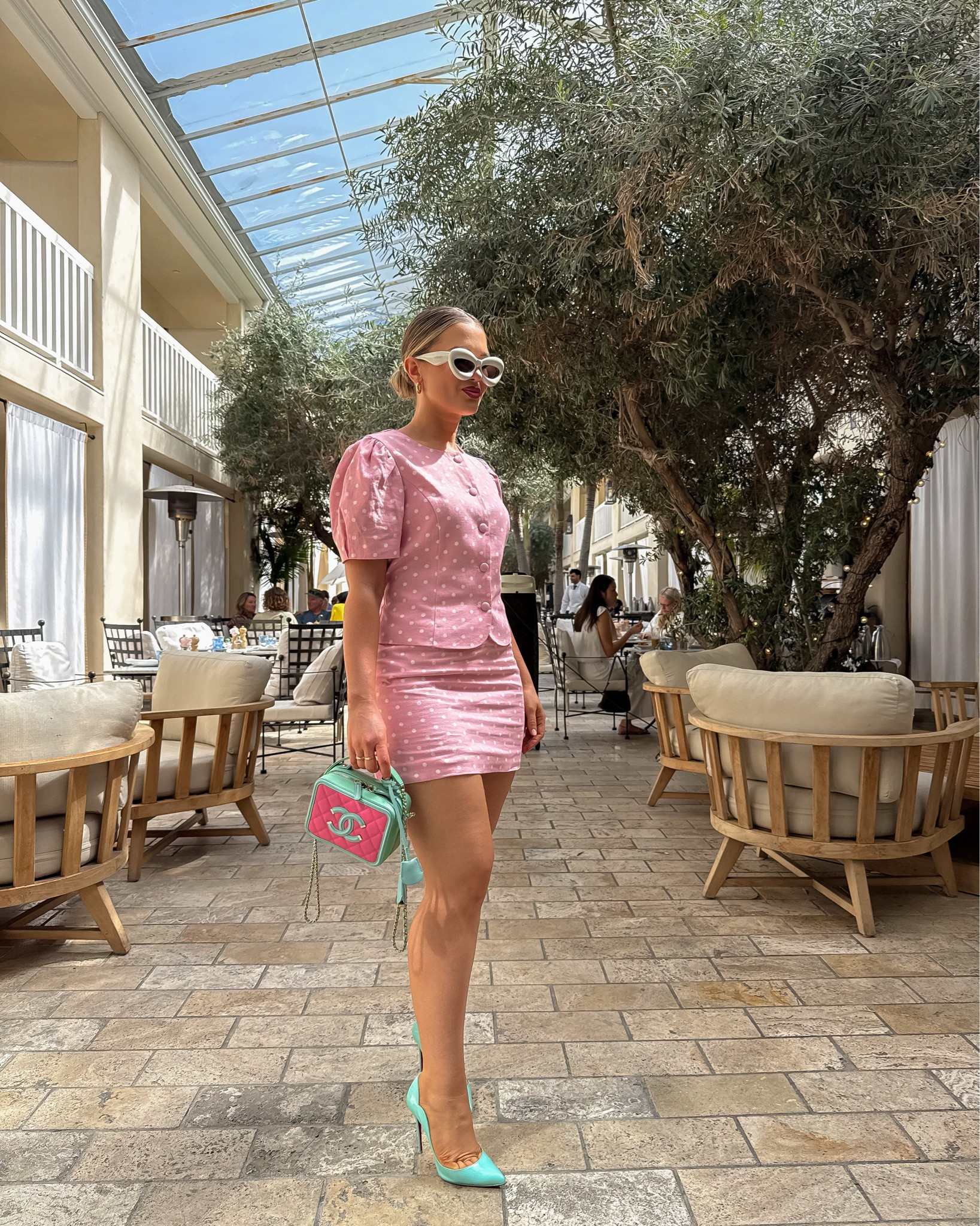 On Wednesday we wear pink 🩷🩵 

#LTKootd #LTKPetite