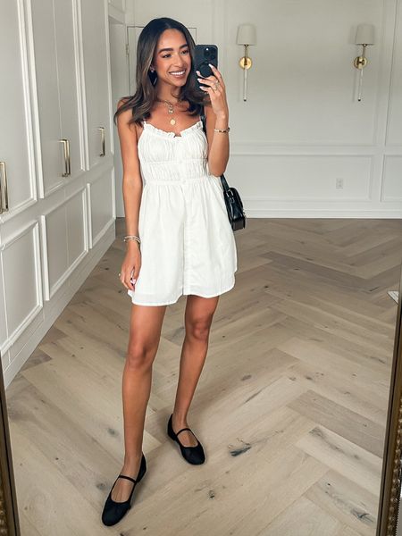Code NENA20 to save on Petal & Pup // Wearing size XS mini dress 


White dress 
Spring dress  
Summer dress 
Summer outfit #LTKfindsunder100 #LTKstyletip

#LTKSeasonal