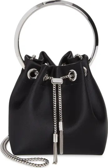 Jimmy Choo Bon Bon Satin Top Handle | Nordstrom | Nordstrom
