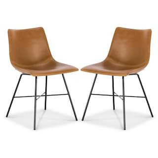 Tan Paxton Dining Chair (Set of 2) | The Home Depot