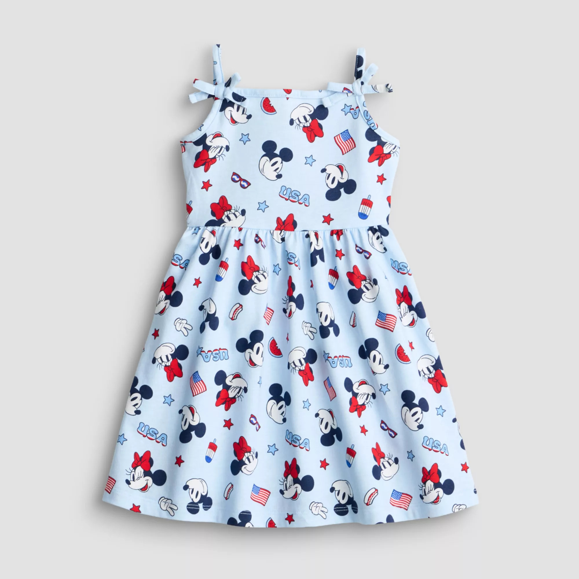 Girls 4-12 Jumping Beans® Disney's Mickey Mouse & Minnie Mouse Cami Tank Dress | Kohl's