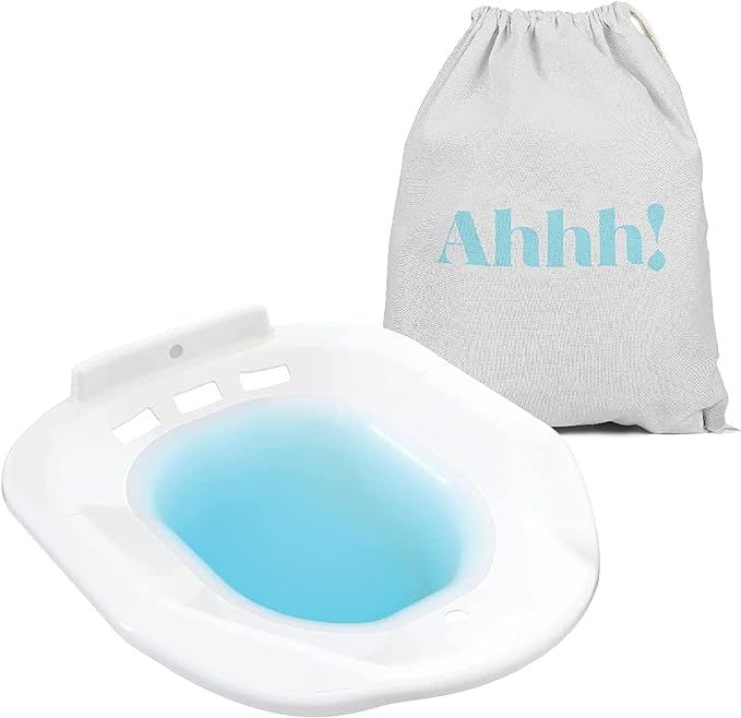 Soothic Sitz Bath for Hemorrhoids - Sitz Bath for Toilet Seat - Postpartum, Care Treatment, Yoni ... | Amazon (US)