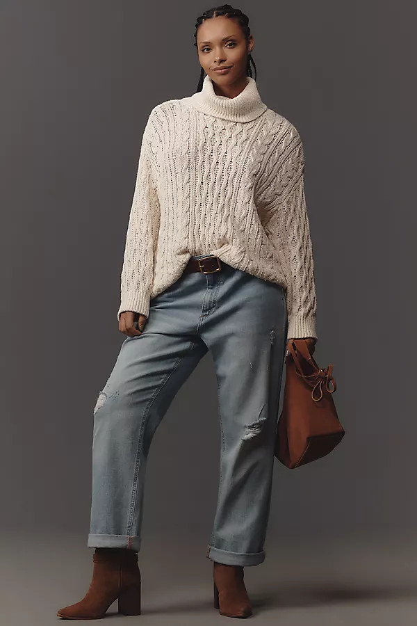 Baggy Slim Boyfriend High-Rise Relaxed Jeans | Anthropologie (US)