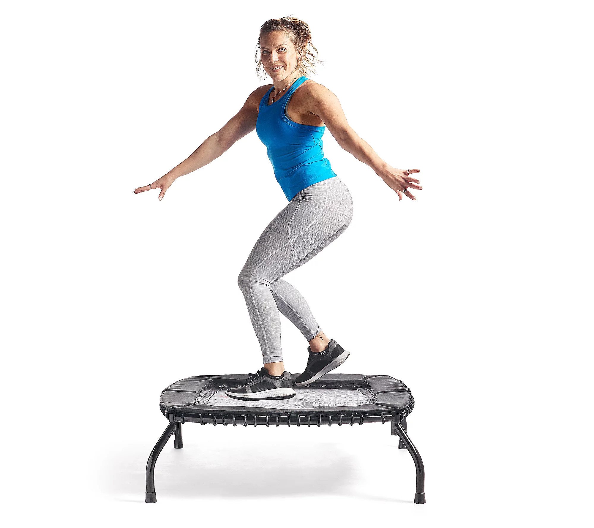 Sunny Indoor & Outdoor Exercise Trampoline | QVC