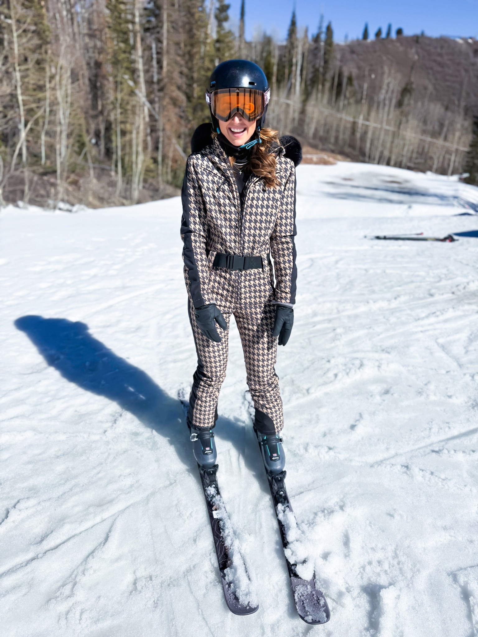 My ski outfit of the day. Park city ski trip outfit. Wearing XS. Has adjustable belt buckle. Water resistant and keeps you very warm! Moon Boots are an older style - linking similar. Winter outfit. Winter trip. 

#LTKActive #LTKSeasonal #LTKTravel