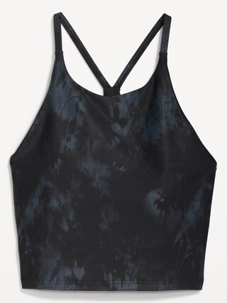 Light Support PowerSoft Longline Sports Bra for Women | Old Navy (US)