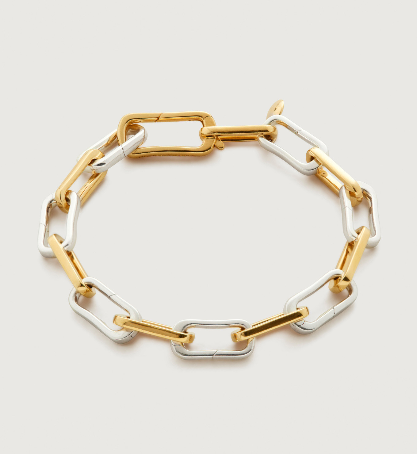 Alta Capture Mixed Metal Charm Bracelet | Monica Vinader (Global)