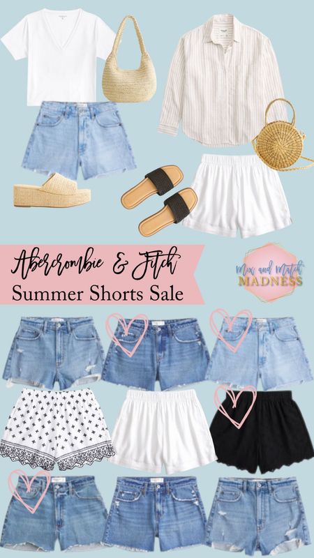 Abercrombie and Fitch is having their annual summer shorts sale

I like to size up in denim and wear a 29 in all shorts, the curve love gives a looser fit which I love 

#LTKSeasonal #LTKfindsunder100 #LTKstyletip